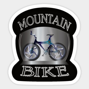 CS Cartoon Machines Mountain Bike V 1.2. Sticker